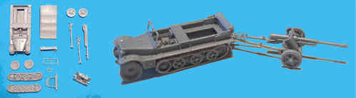 1/87 SdKfz 10 & 7,5 cm Pak 97/38