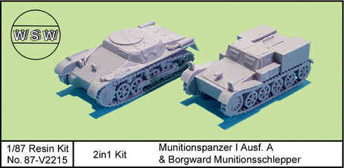 1/87 Pz. I & Borgward Ammunition Carrier