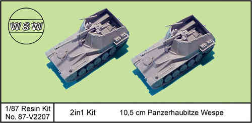 1/87 Selfpropelled 10,5 cm Howitzer Wespe