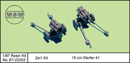1/87 15 cm Werfer 41